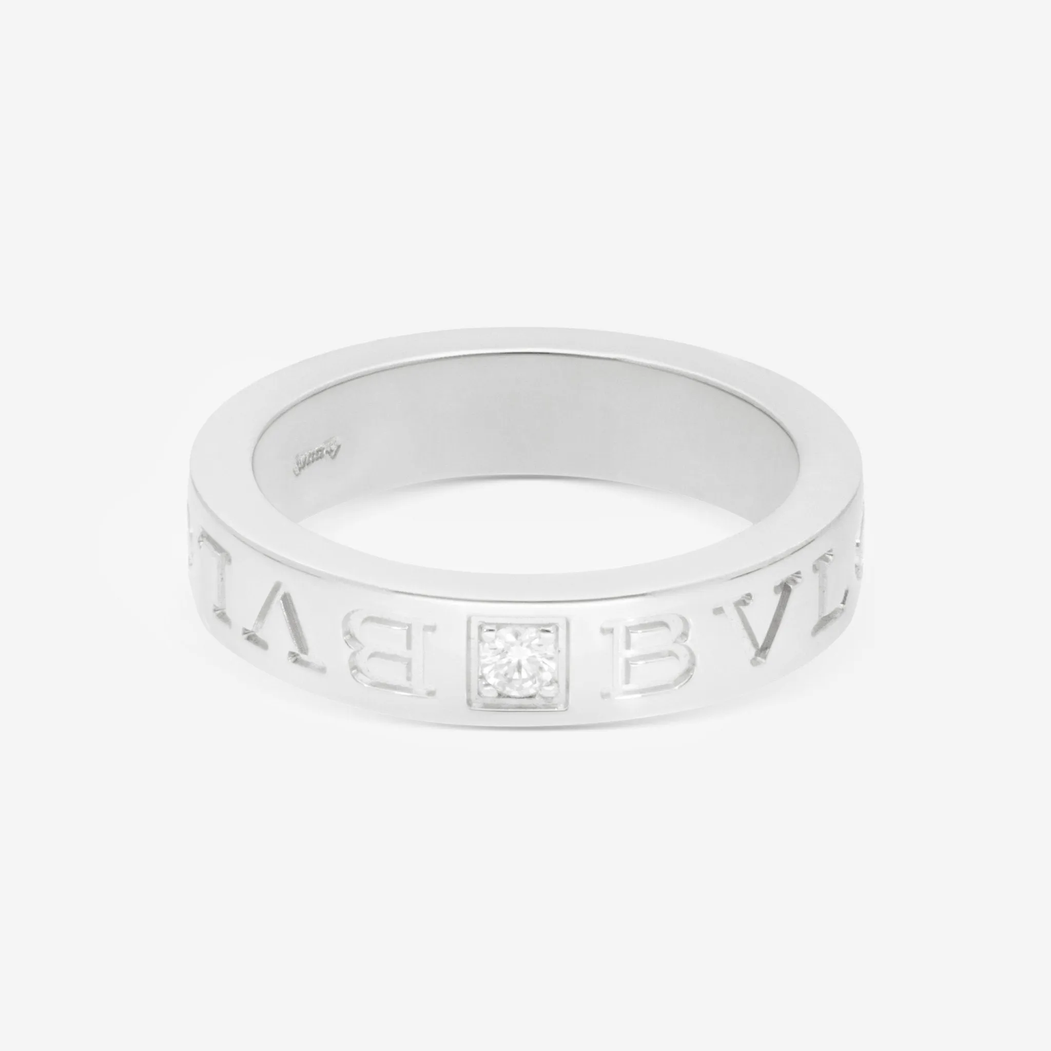 Bulgari B.Zero1 18K White Gold Diamond Ring Sz. 4.75 339982