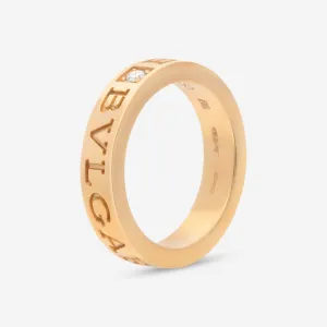 Bulgari B.Zero1 18K Yellow Gold Diamond Ring Sz. 5.5 342928