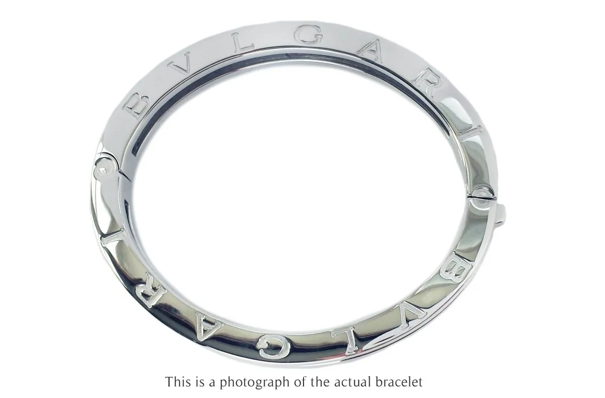 Bvlgari Bulgari B.Zero1 Diamond Bracelet in 18k White Gold