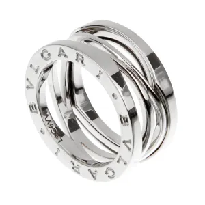 Bvlgari B.zero1 Legend Three Band White Gold Ring