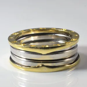 'BVLGARI' B.zero1 Two Tone Ring