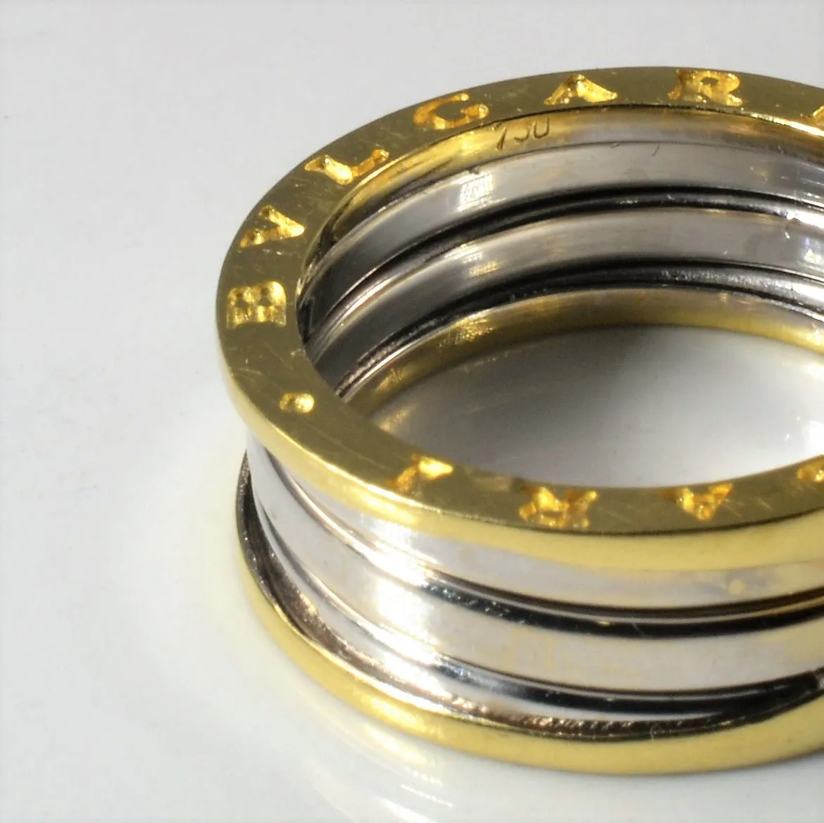 'BVLGARI' B.zero1 Two Tone Ring