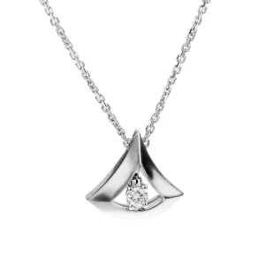 Bvlgari Divas Dream 18k Diamond White Gold Pendant Necklace