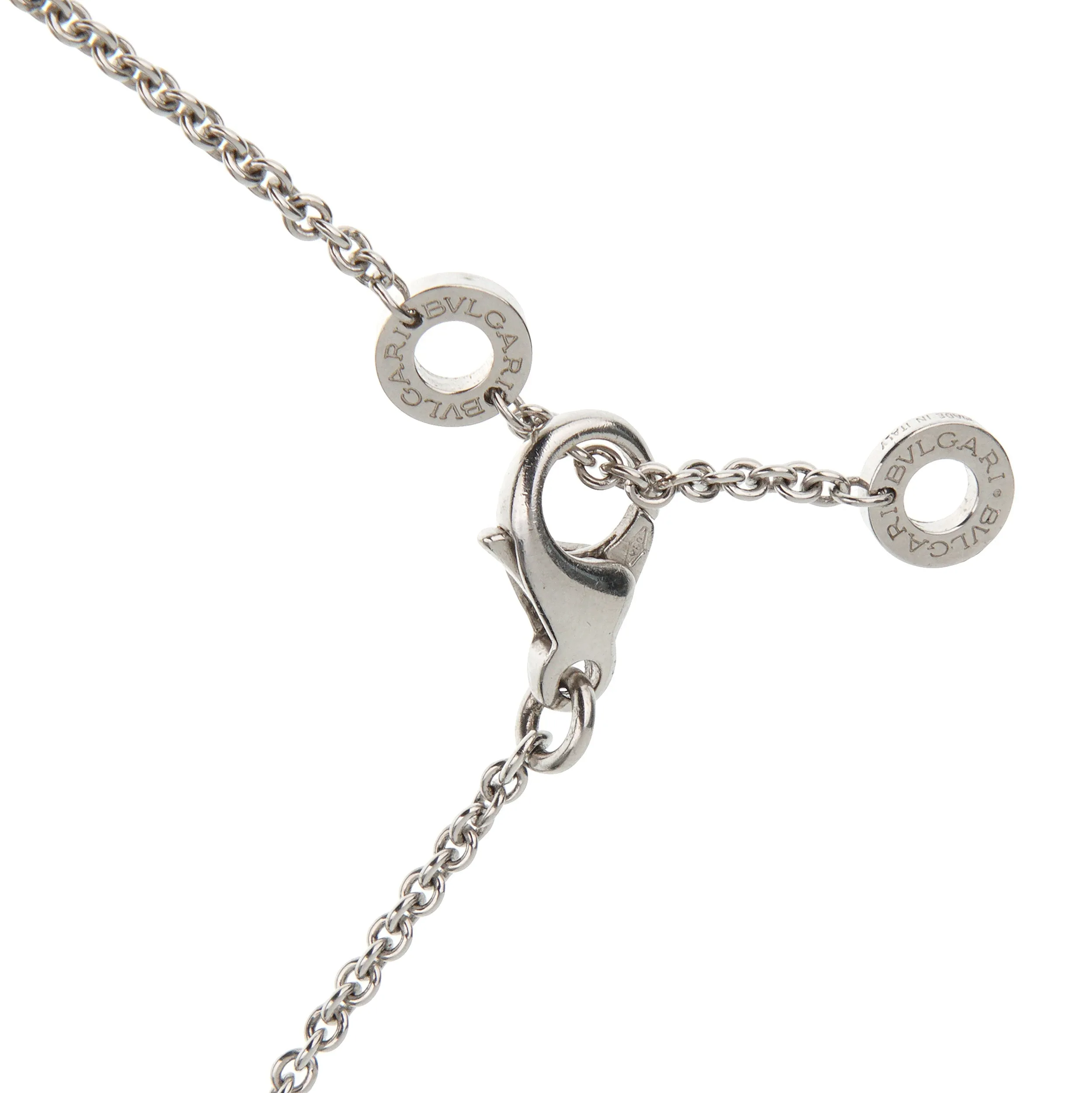 Bvlgari Divas Dream 2.42ct Diamond 18k White Gold Necklace