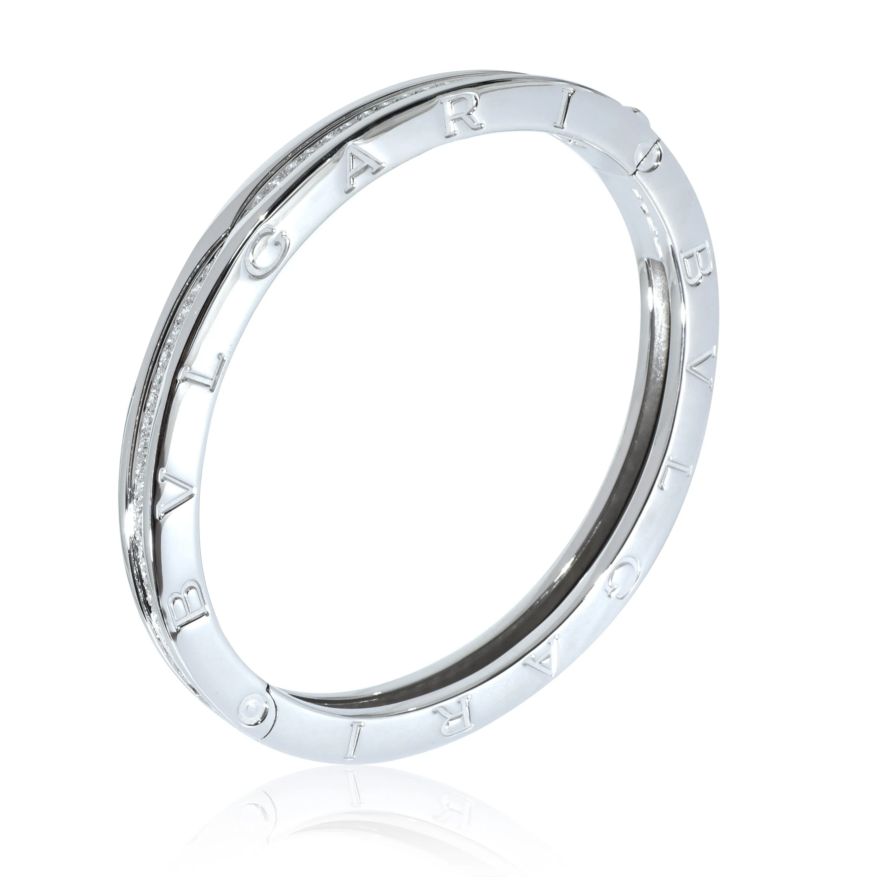 B.zero1 Bracelet in 18K White Gold 1.23 CTW