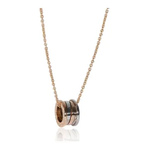 B.zero1 Pendant in 18k White Gold/Rose Gold