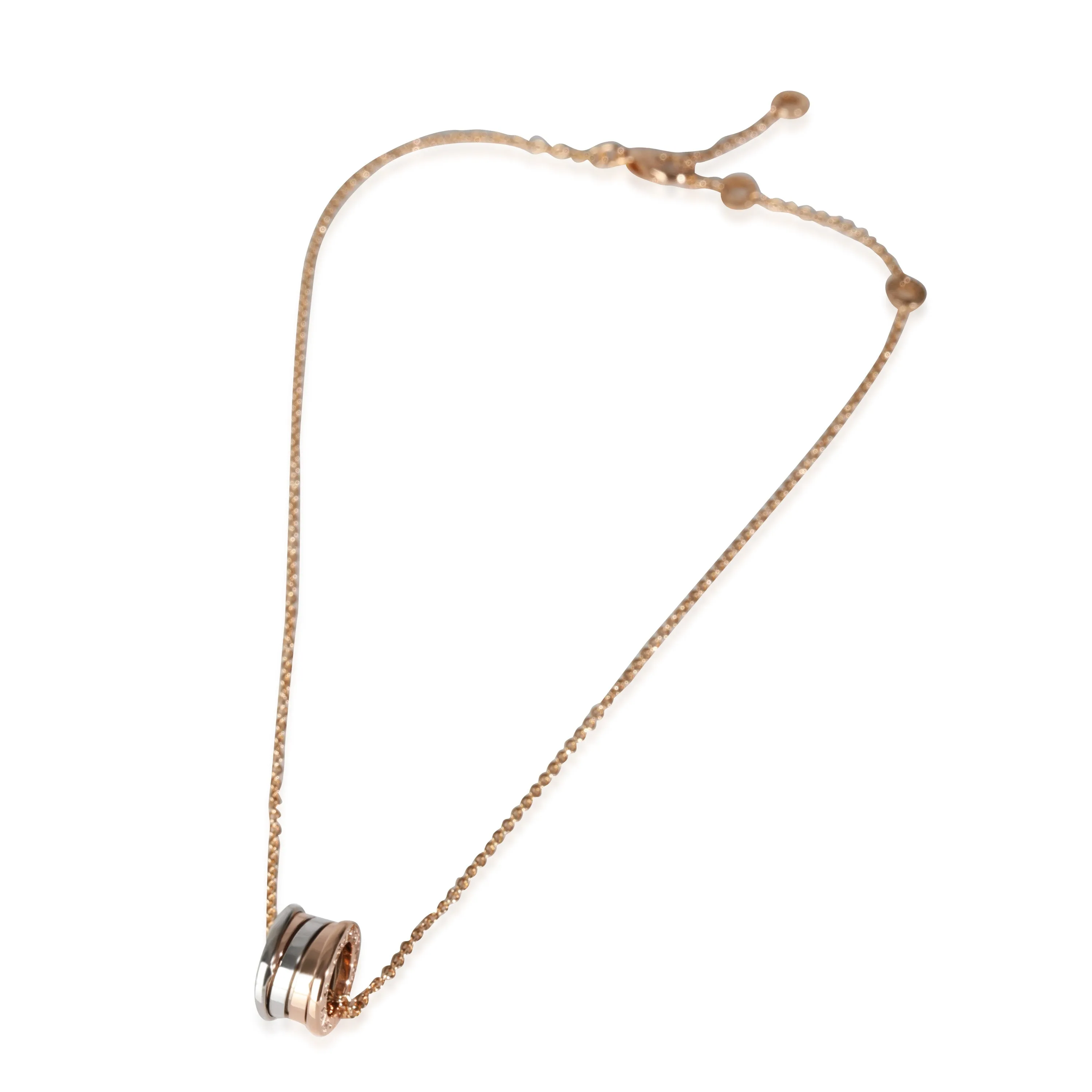 B.zero1 Pendant in 18k White Gold/Rose Gold