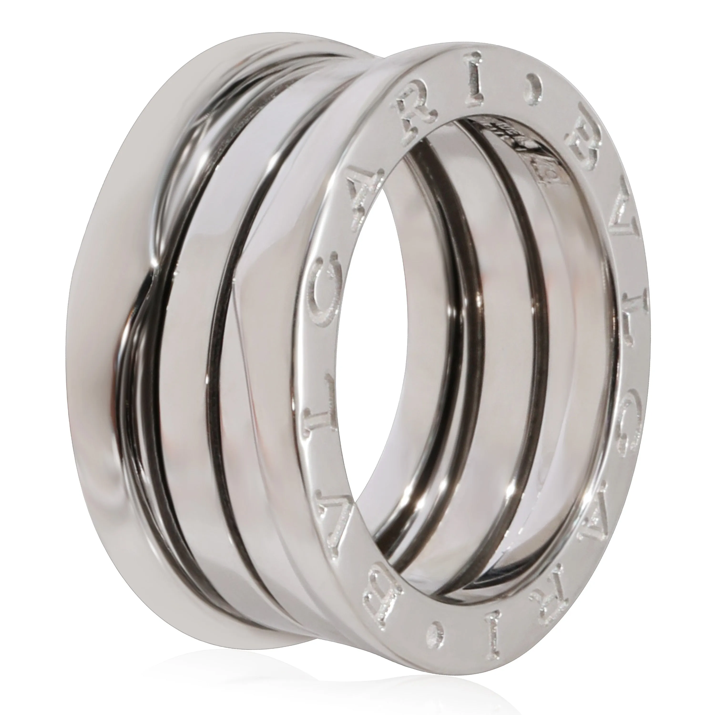 B.Zero1 Three-Band Band in 18K White Gold
