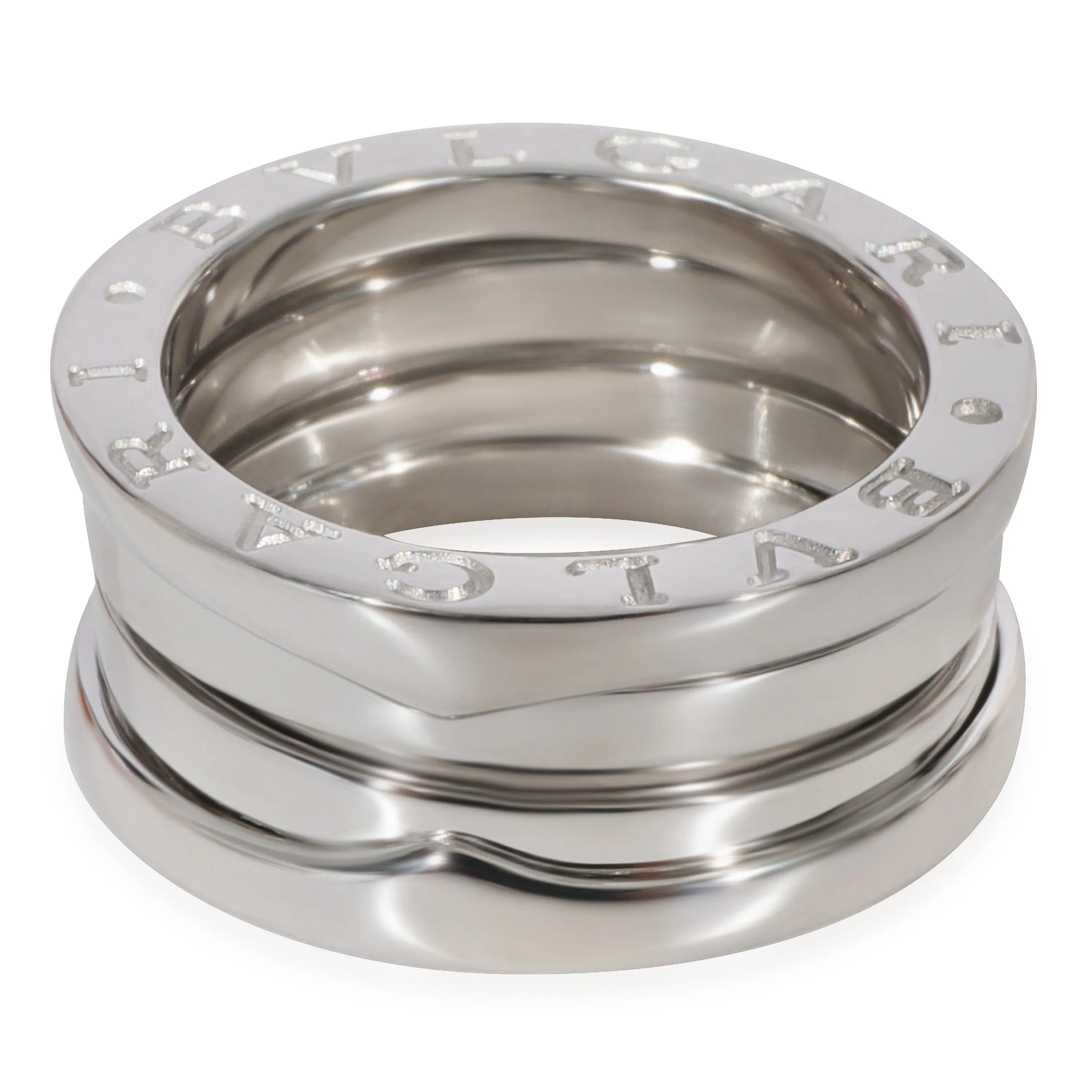 B.Zero1 Three-Band Band in 18K White Gold