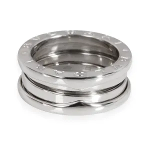 B.Zero1 Three-Band Ring in 18K White Gold