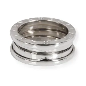 B.Zero1 Three-Band Ring in 18K White Gold