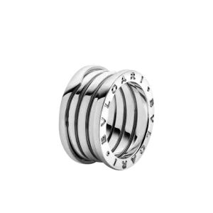 B.zero1 White Gold Ring