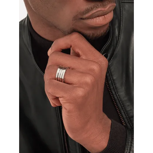 B.zero1 White Gold Ring