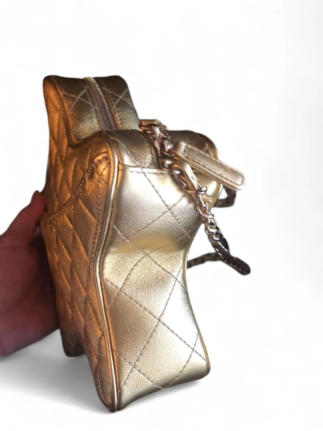 Chanel Walk of Fame Star Bag  24C Metallic Gold Lambskin With Gold-tone Hardware