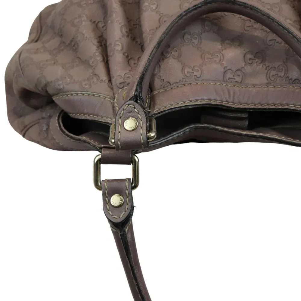 Gucci Sukey Tote Medium Brown Guccissima Leather, Gold-tone Hardware