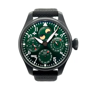 IWC Big Pilots Watch Perpetual Calendar Edition Racing Green IW503005  Certified Pre-Owned