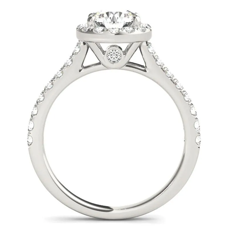 Lana - Elegant Halo Engagement Ring