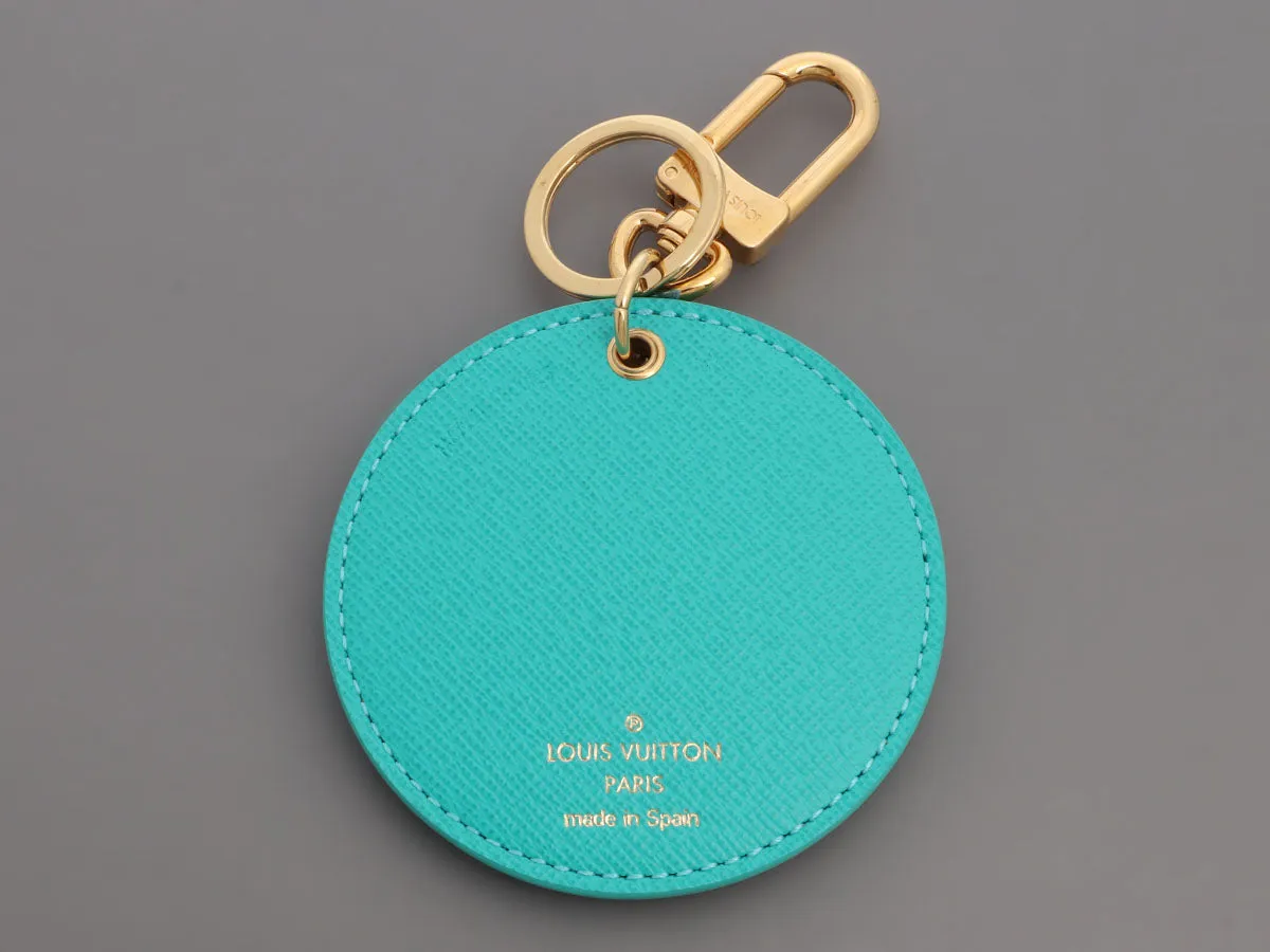 Louis Vuitton Turquoise V Illustr Bag Charm