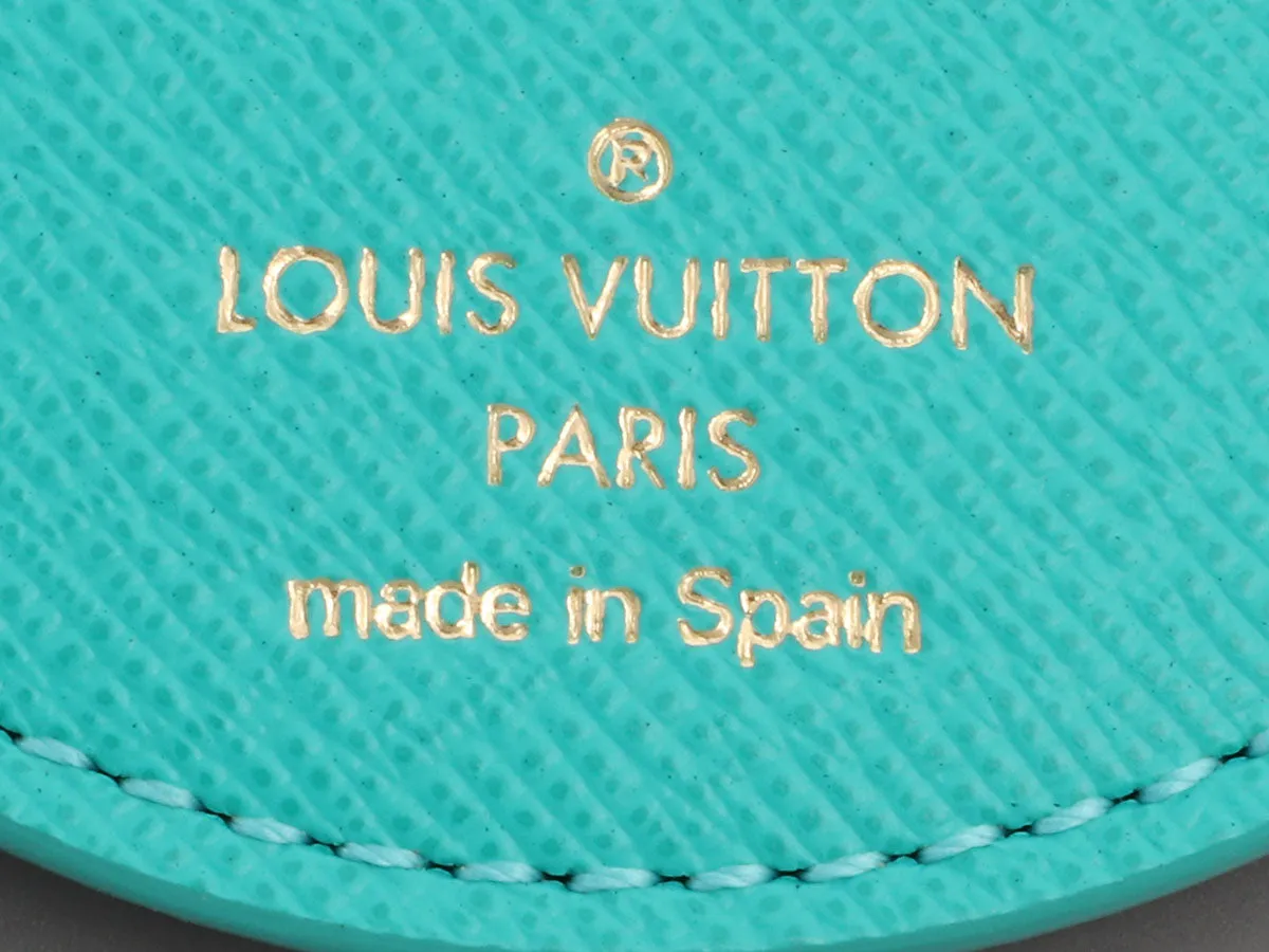 Louis Vuitton Turquoise V Illustr Bag Charm