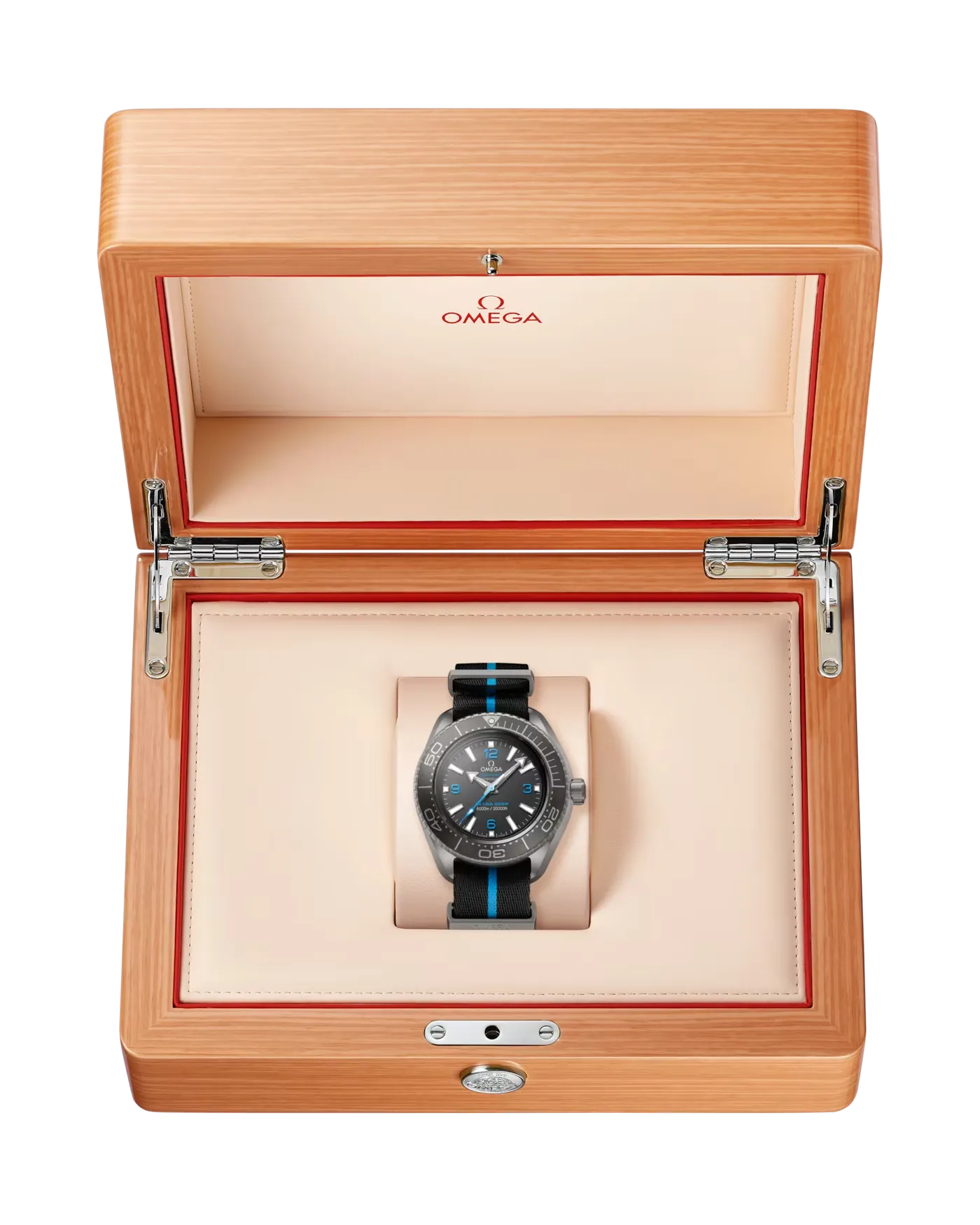 OMEGA-ULTRA DEEPSEAMASTERPLANET OCEAN 6000M45.5 MM, TITANIUM ON NATO STRAP 215.92.46.21.01.001