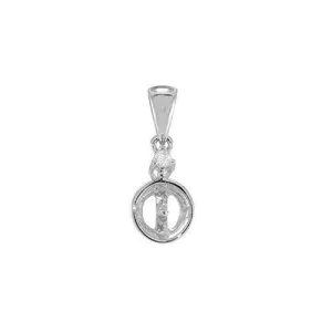 Pick A Pearl Pendant in White Gold with Diamond