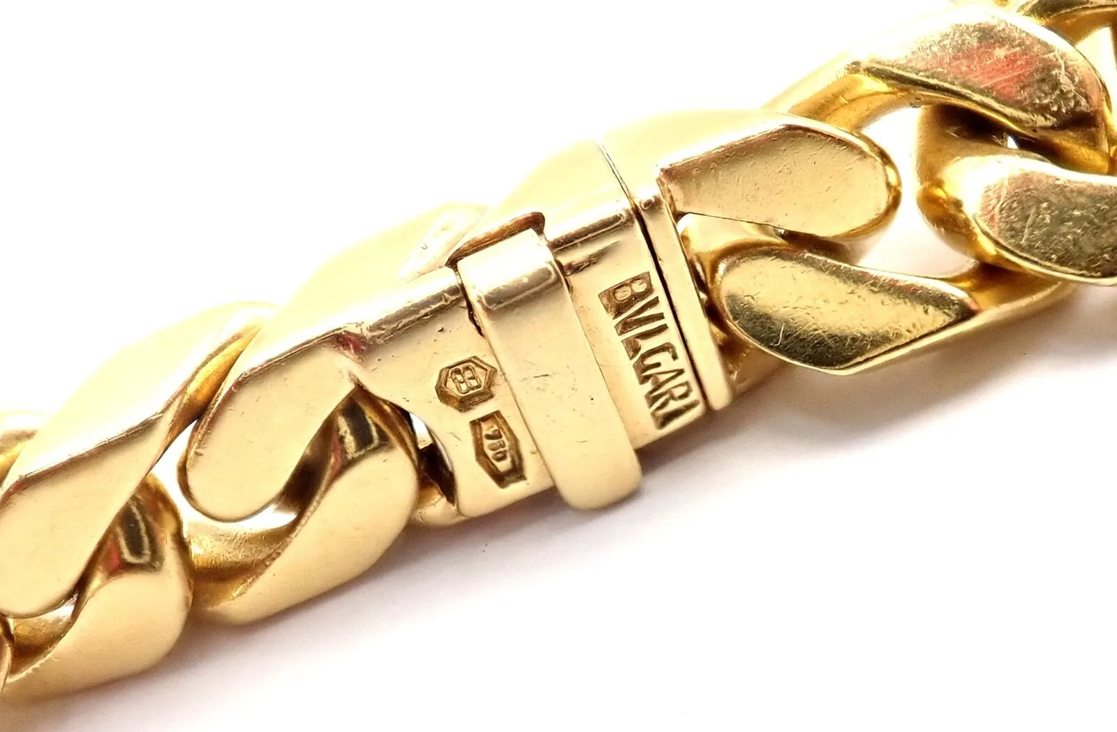 Rare! Bvlgari Bulgari 18k Yellow Gold Diamond Monete Antique Coin Link Necklace